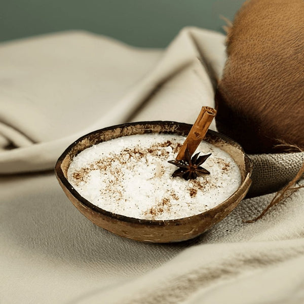coconut cinnamon candle - kreassions.com