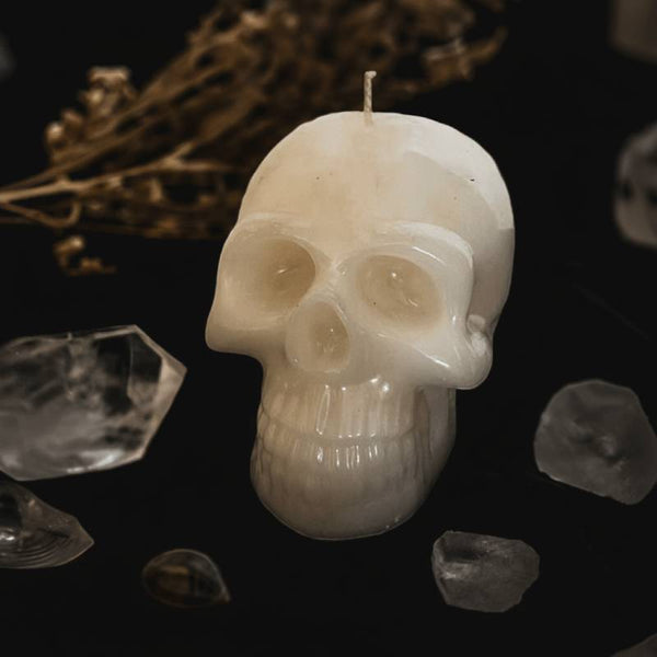 spiritual esoteric candles skull - spiritual world - Handmade Best Gifts - kreassions.com