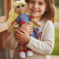 Country Doll Cloth Blonde - handmade dolls - Handmade Best Gifts - kreassions.com