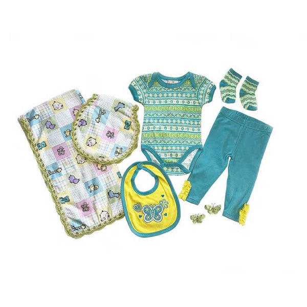 Baby Blanket Animals and Squares Gift Set - kreassions.com