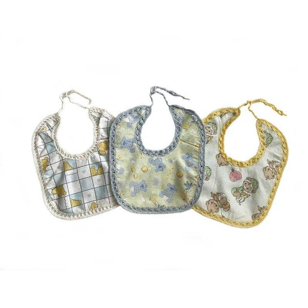 Baby Bibs Bears Set of 3 - kreassions.com