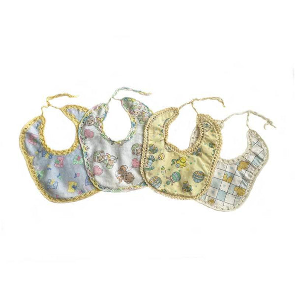 Baby Bib Bears and Toys Set of 4 - kreassions.com