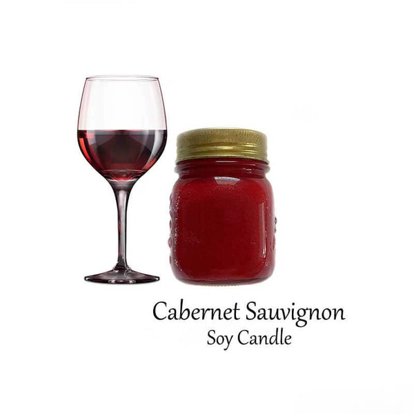 Cabernet-Sauvignon Soy Candle-kreassions.com