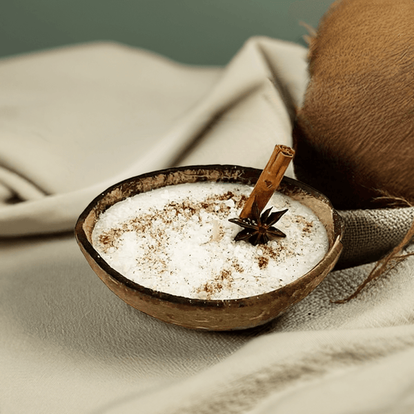 Coconut Cinnamon Candle - kreassions.com