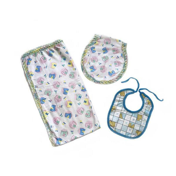 Baby Blanket Colors Bears Gift Set - kreassions.com