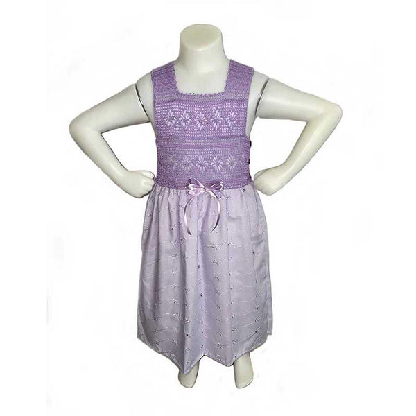 Girl Lilac Dress - Orchid - My Garden Collection -kreassions.com