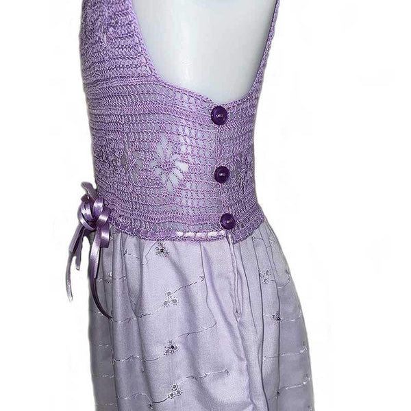 Girl Lilac Dress - Orchid - My Garden Collection -kreassions.com