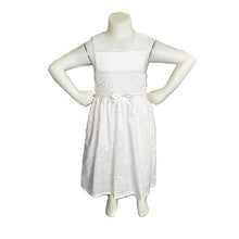 Girl White Dress - Lily - My Garden Collection - kreassions.com
