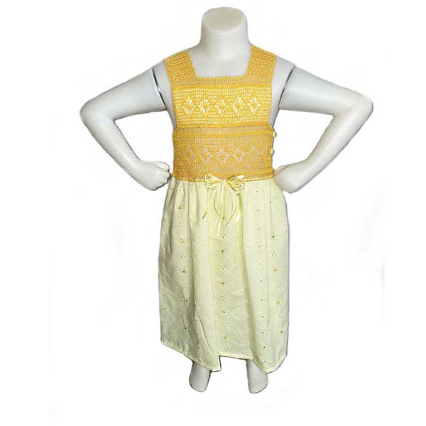 Girl Yellow Dress - Sunflower - My Garden Collection - kreassions.com