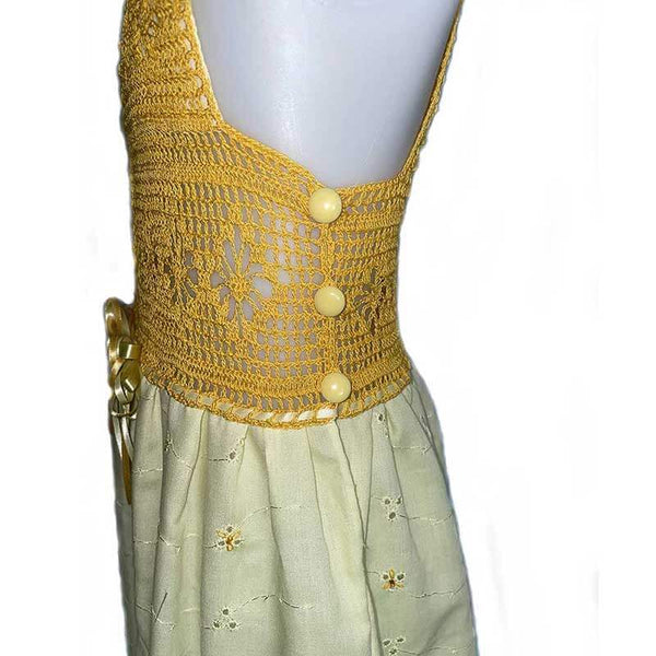 Girl Yellow Dress - Sunflower - My Garden Collection - kreassions.com