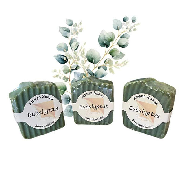 eucalyptus artisan soaps - kreassions.com