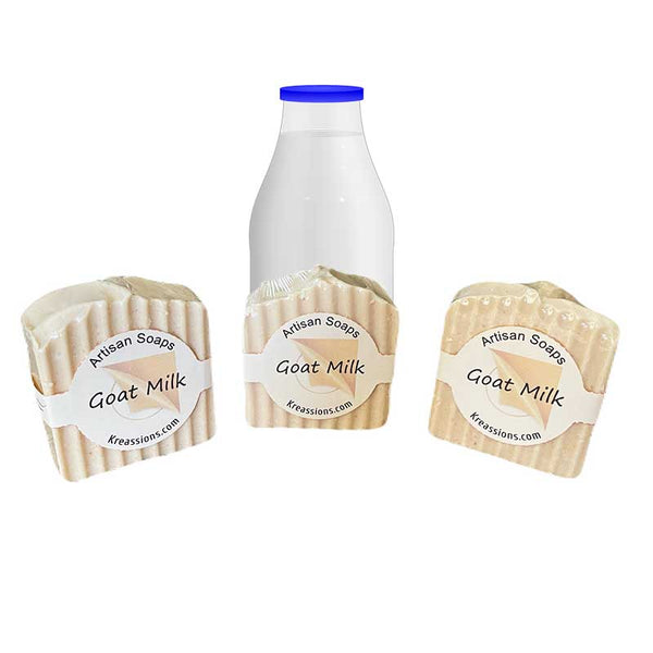 Goat Milk Artisan Soap - kreassions.com