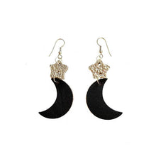  Leather-earring-moon-star-kreassions.com