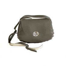 Load image into Gallery viewer, kreassions.com Leather Woman Handbag Gray Cross Long Cord
