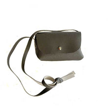 Load image into Gallery viewer, kreassions.com Leather Woman Handbag Gray Small Cross Long Cord
