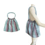 Women Purse Light Blue crochet - women's handbags - kreassions.com
