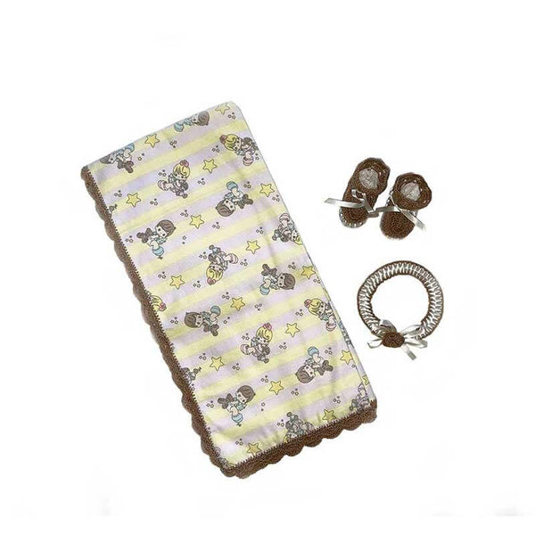 Baby Blanket Precious Moments Gift Set - kreassions.com 
