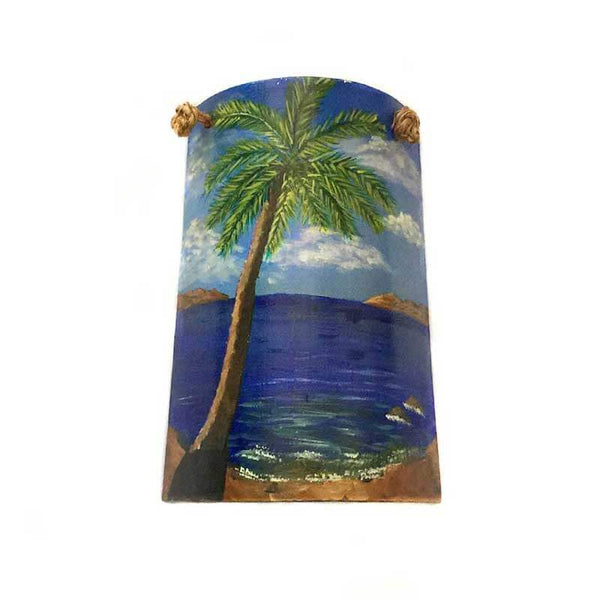 Wall Plaque Beach Hand Painted - kreassions.com