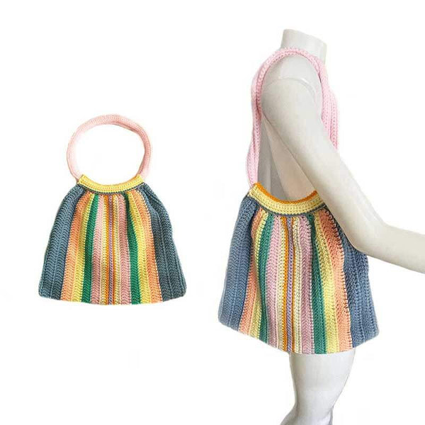 Women Purse Rainbow crochet - kreassions.com