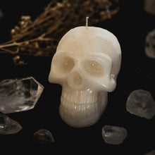Skull Candle Handmade - spiritual world - kreassions.com