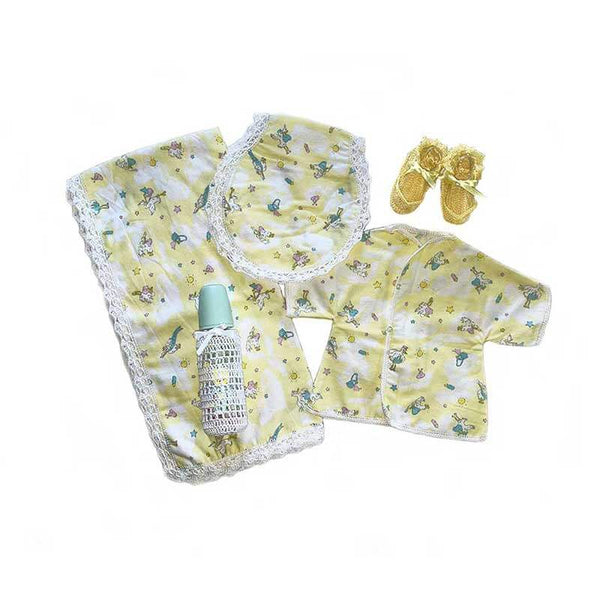 Baby Blanket Stork Girl Gift Set - kreassions.com