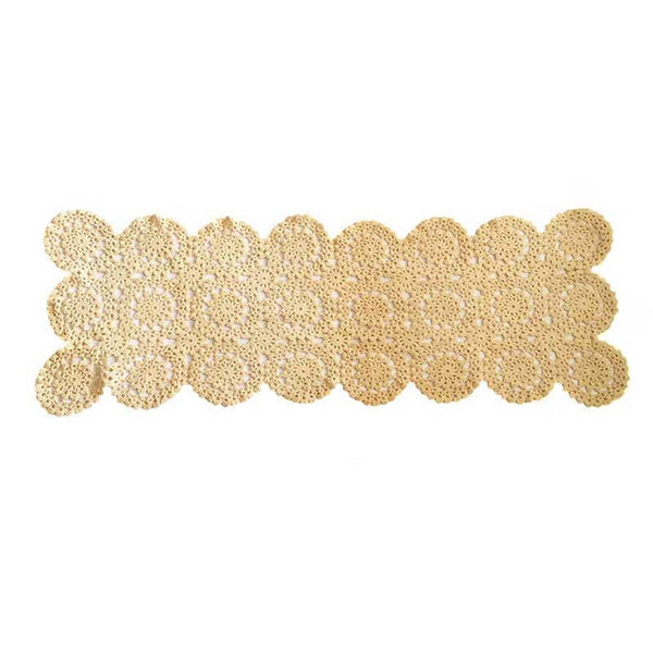 Tablecloth Rectangle Cream Crochet - kreassions.com