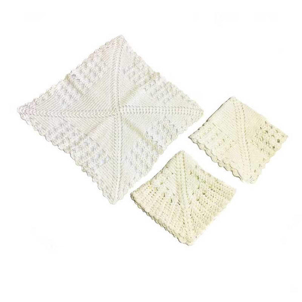 Tablecloth Square Crochet Set - kreassions.com