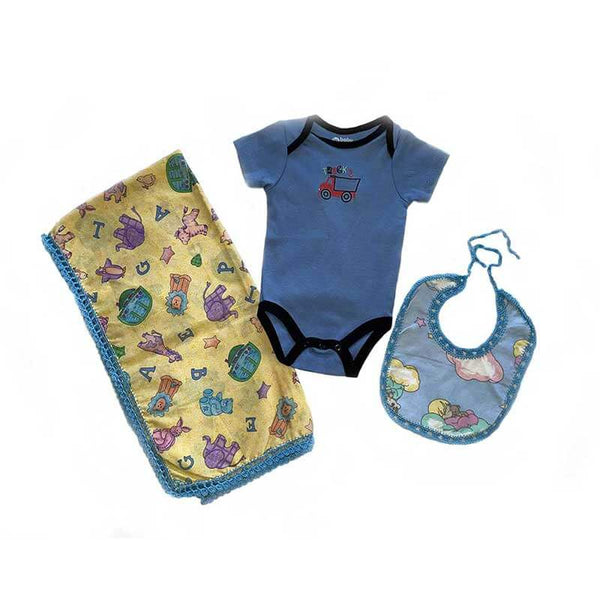 Baby Blanket Toys & Letters Gift Set - kreassions.com