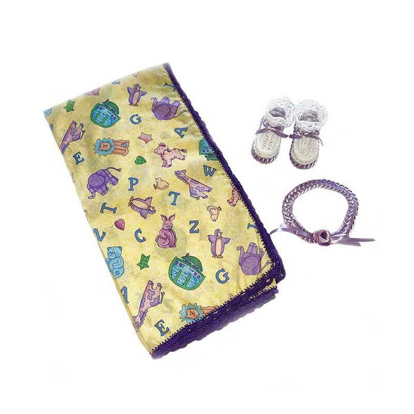 Baby Blanket Toys and Letters Gift Set - kreassions.com