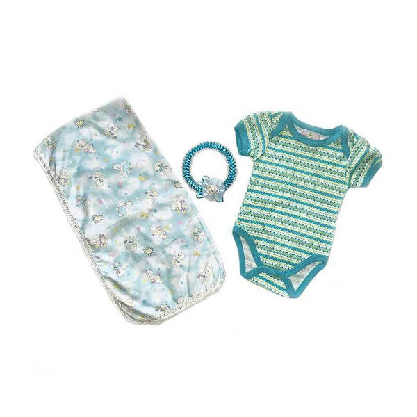 Baby Blanket White Bear Gift Set - kreassions.com