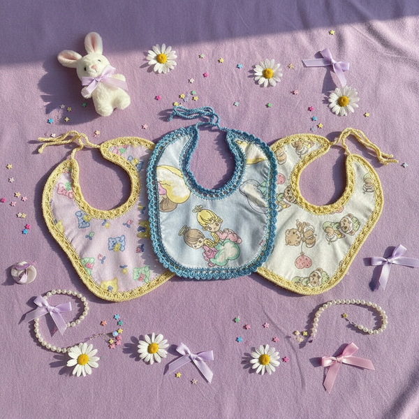 Baby Bib Bears and PM Set of 3 - newborn baby gifts - kreassions.com