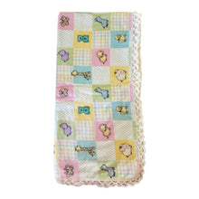 Baby blanket with animal patterns  flannel - kreassions.com