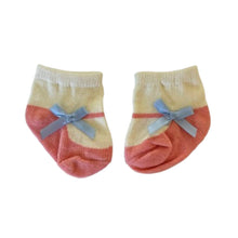 Pair of baby socks with bows - kreassions.com