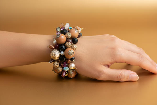 Woman Bracelet Cha Cha Beads - women's accessories - kreassions.com