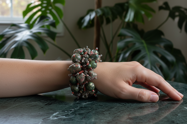 Woman Bracelet Cha Cha Jade - women's accessories - kreassions.com