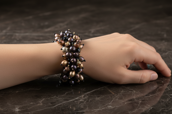 Woman Bracelet Cha Cha Onix - women's accessories - kreassions.com