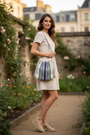 Women Purse Cream Lilact crochet - women's handbags - kreassions.com