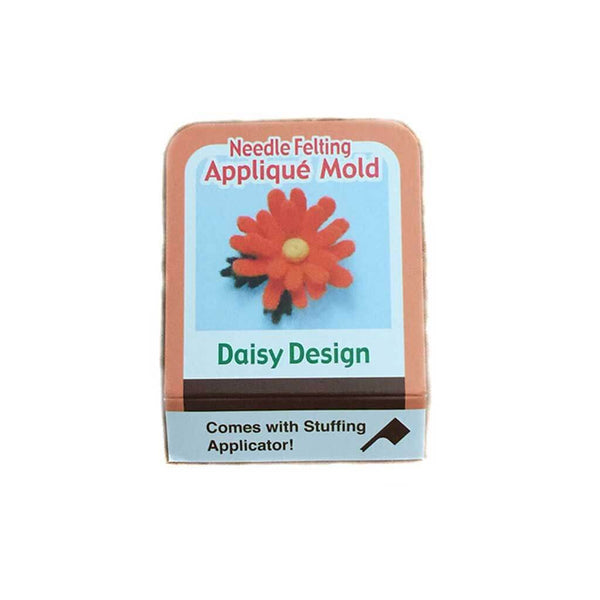 Needle Felting Applique Mold Daisy - kreassions.com
