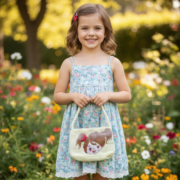 Girl Purse Butterfly Hair Pin Gift Set - girls handbags - kreassions.com