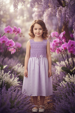 Girl Lilac Dress - Orchid - girls clothing - kreassions.com