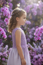 Girl Lilac Dress - Orchid - girls clothing - kreassions.com