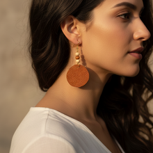 Leather-earring-brown1-round-opt