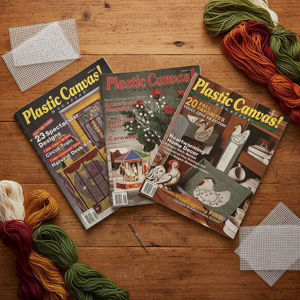 Plastic Canvas Patterns - arts and crafts patterns - Kreassions