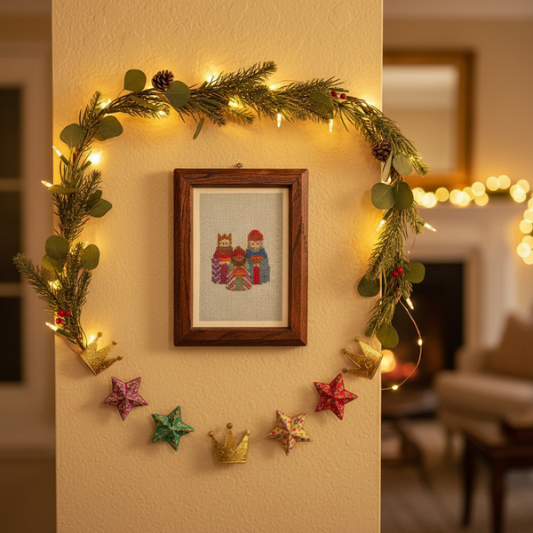 Three Wise Men Cross Stitch christmas gifts - kreassions.com