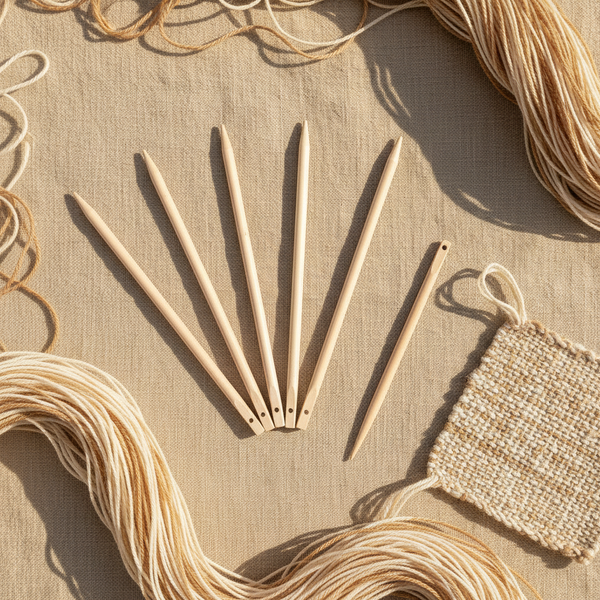 Weaving Wood Sticks Fine - arts and crafts - kreassions.com