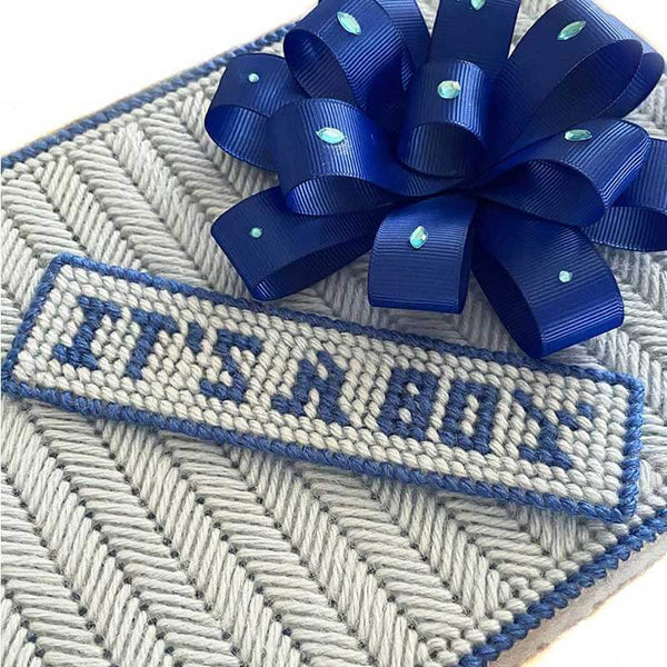 Baby Boy Blue Stars Shower Gift Box-kreassions.com