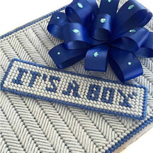 Baby Boy Blue Stars Shower Gift Box-kreassions.com