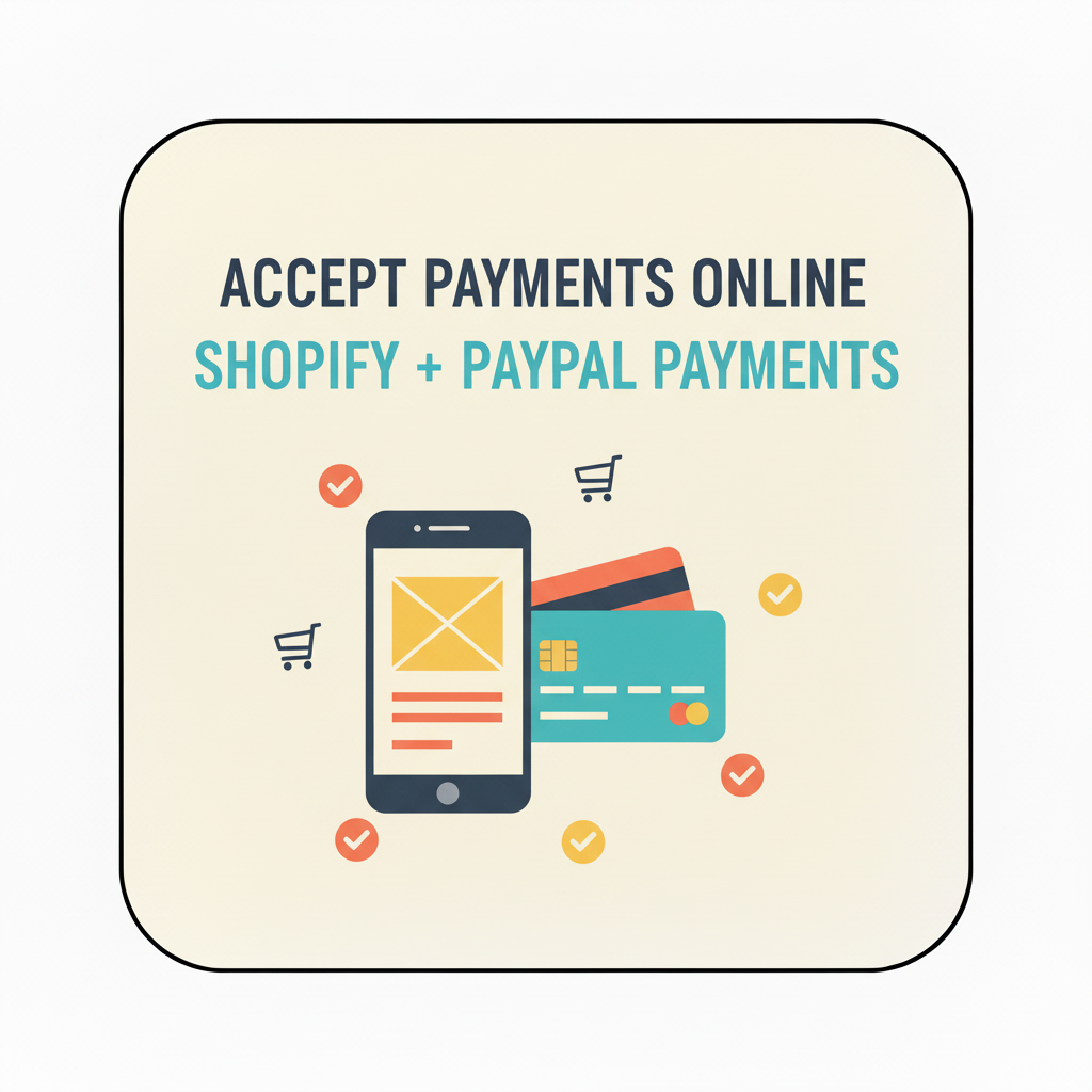Shopify y PayPal Payments con estilo moderno
