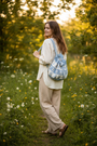 Women Backpack Tapestry Purse crochet - women's handbags - kreassions.com