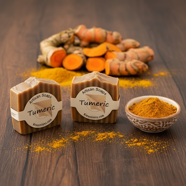 Turmeric Soap Bars – Handmade Skincare | Kreassions